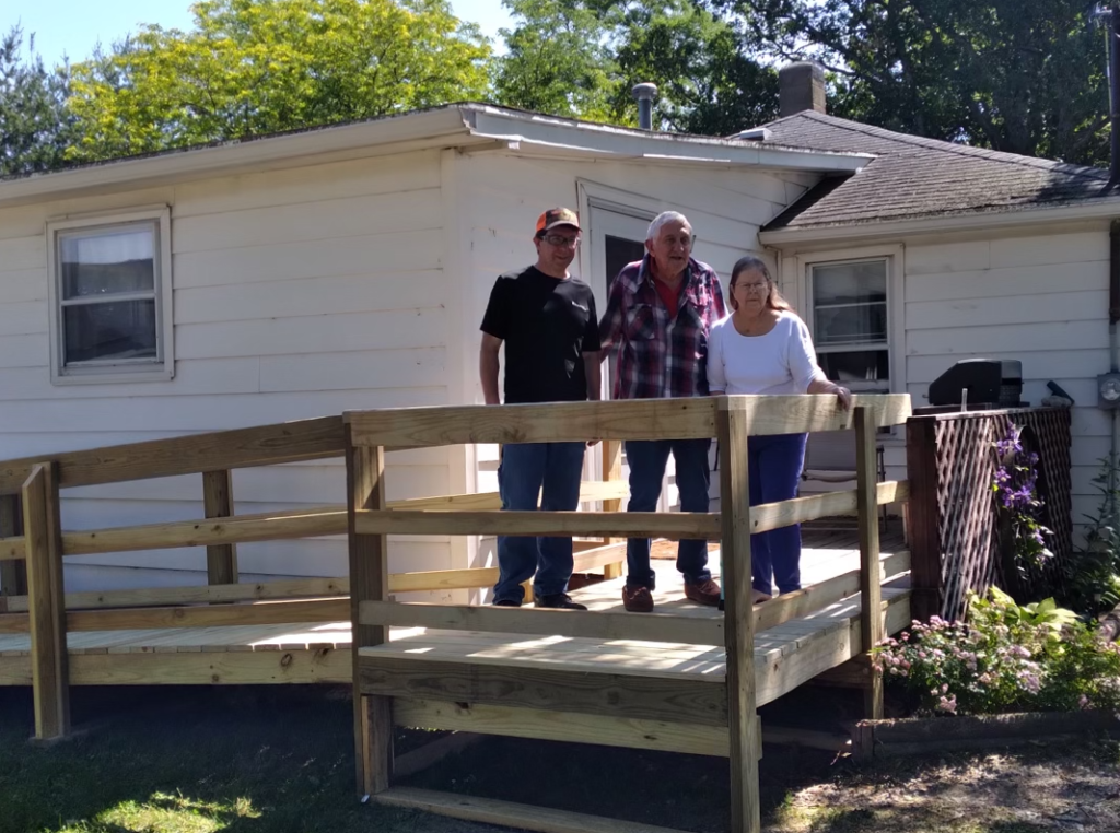 BraunAbility Builds SAWs Ramps for Their Community