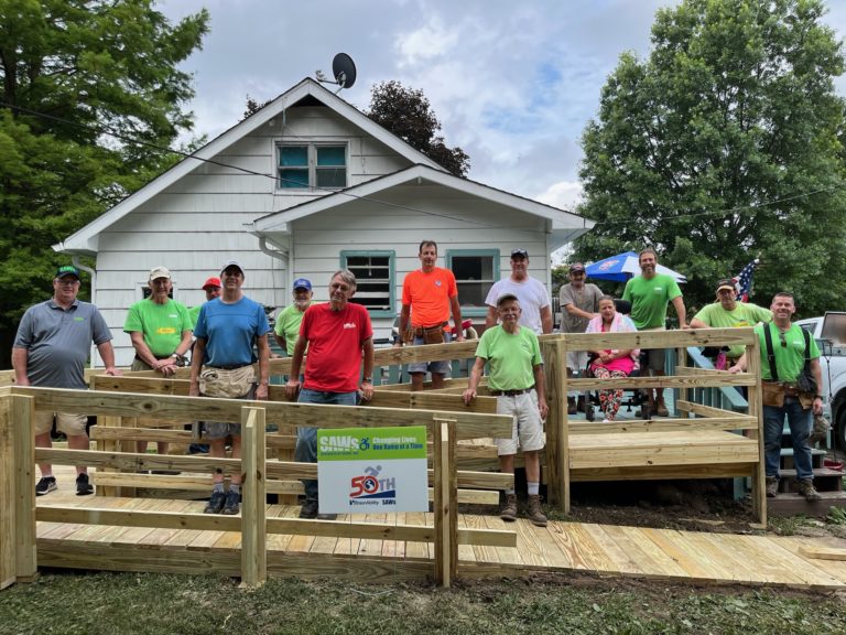 SAWs Partners with BraunAbility to Build 50 Free Ramps SAWs