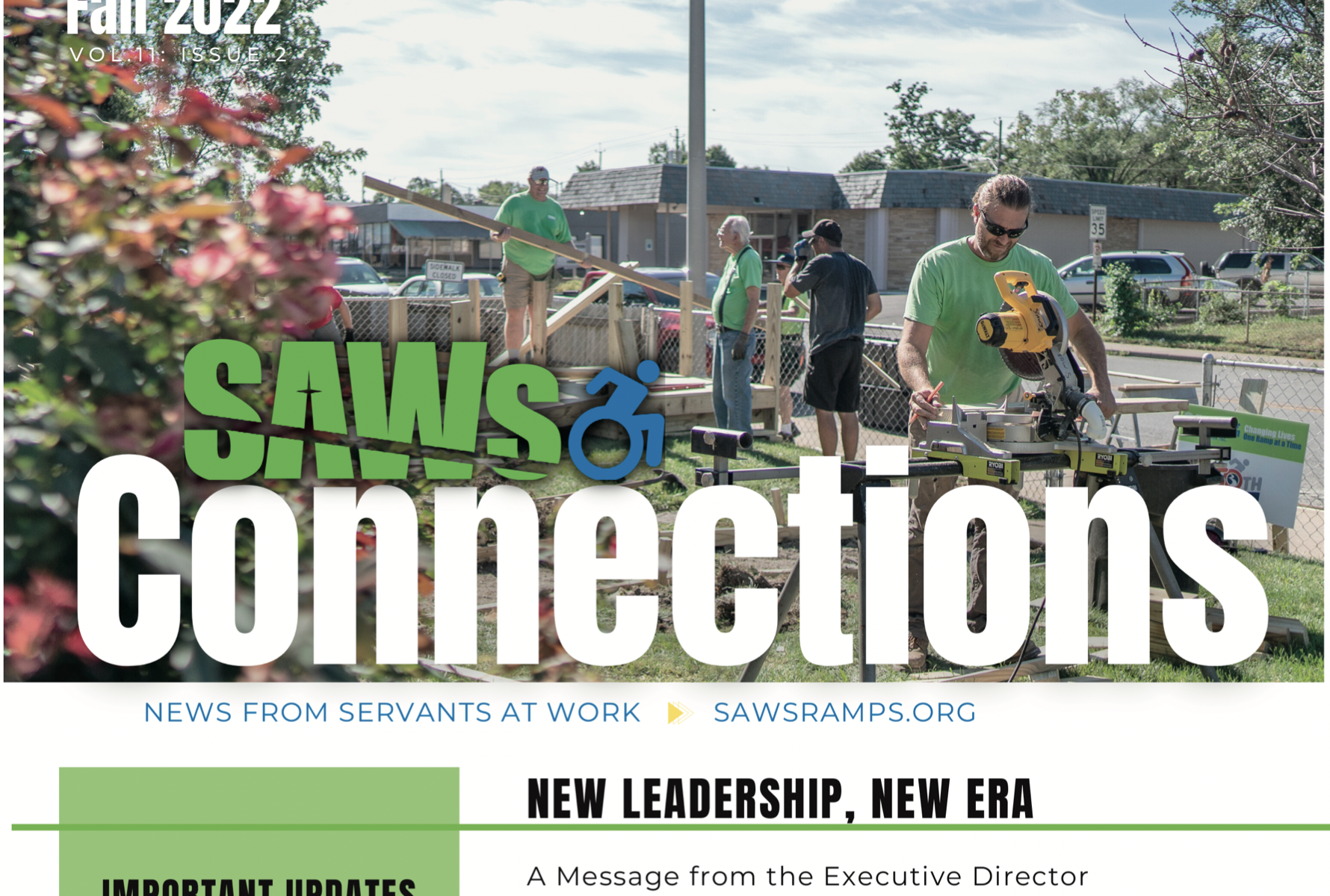 SAWs Fall Newsletter Connections
