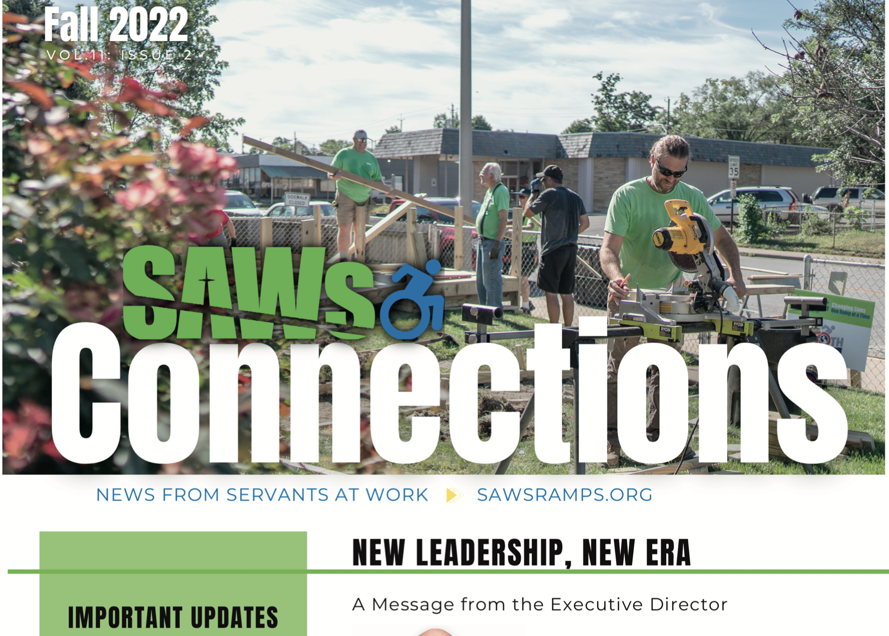 SAWs Fall Newsletter Connections