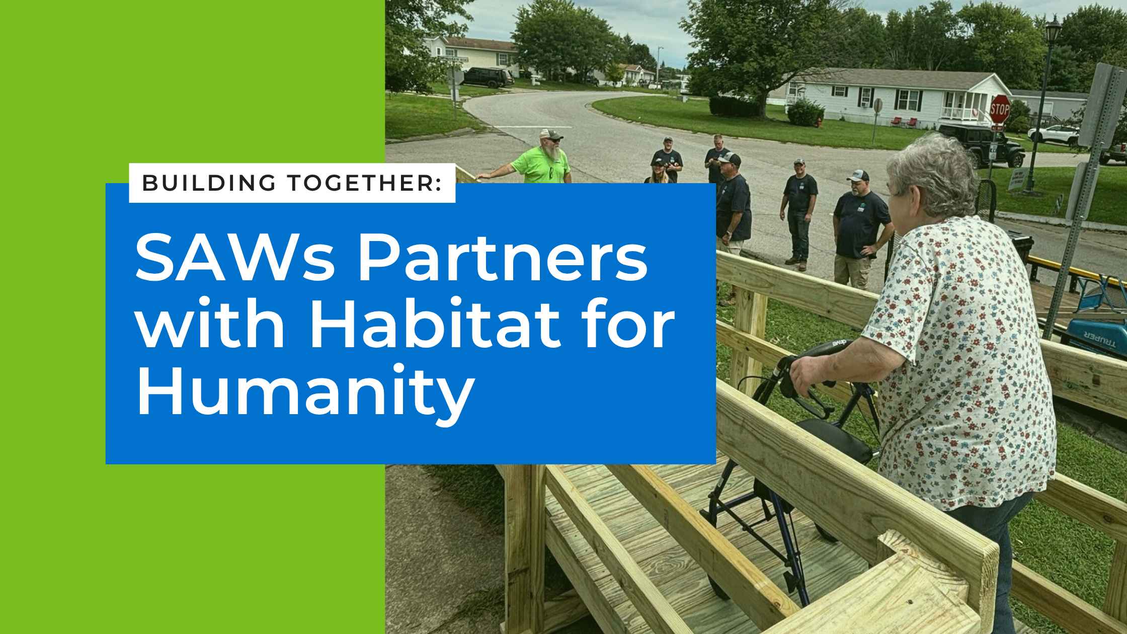 SAWs Partners with Habitat for Humanity of Johnson County